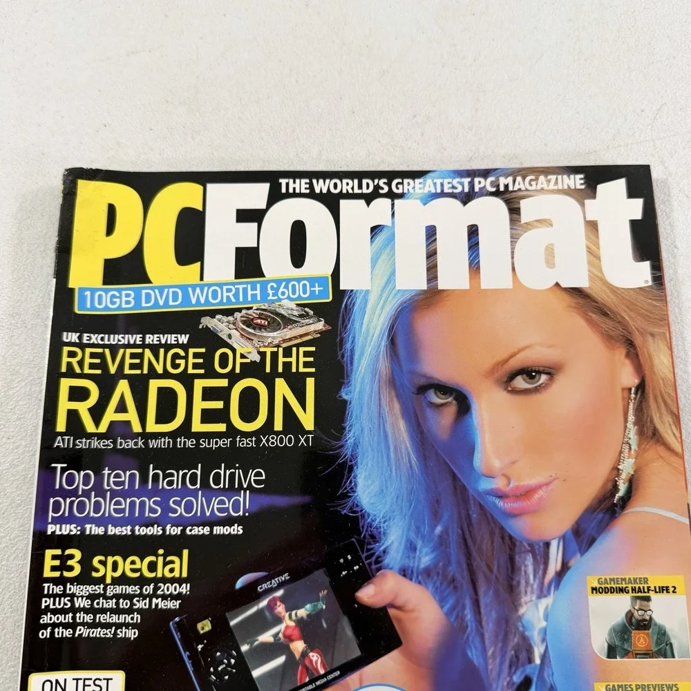 PC Format Magazine #162 June 2004 Radeon ATI Hitman 3 Gaming PCs Vintage